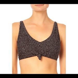 Knotted bikini swim top. (Front top only)